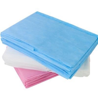 China Water Make 80*180cm Disposable Bed Sheet For Massage Table Resistant Disposable Sheets for sale