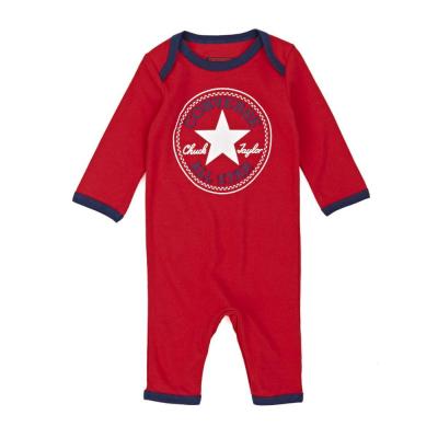 China Breathable Wholesale Cotton Printed Kids Romper Jumpsuit Onesie Sleepers for sale