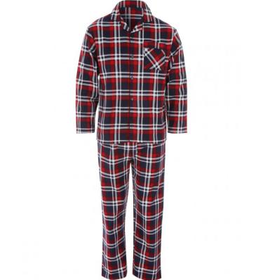 China New Breathable Cotton Swept Flannel Pajamas Wholesale for sale