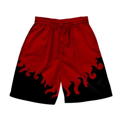 China 2021 Breathable Hot 3d Style Custom Digital Printed Men's Anime Beach Shorts Summer Sports Casual Shorts Swimwear Wholesale Swim Shorts for sale