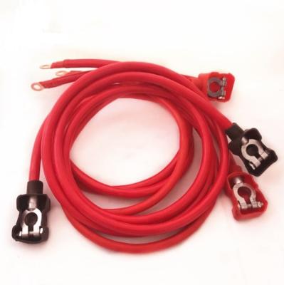 China Factory Custom Automobile Wire Harness All Kinds Of 6GA 8GA Auto Battery Booster Pure Copper Cable Wire for sale