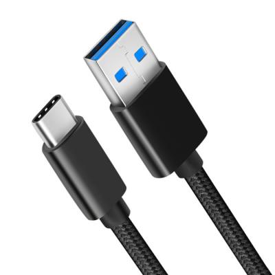 China Custom Tablet Cables Manufacturer High Speed ​​Braid AM To Type C Cable USB3 for sale