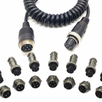 China Automotive GX12 GX16 GX20 M8 M16 M12 Aviator Connector Custom Keyboard Cable Aviation Custom Cable for sale