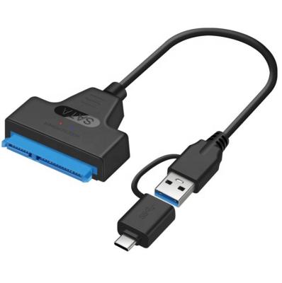 China COMPUTER Super Speed ​​2 In 1 USB 3.0 To Sata Hard Drive Adapter Converter Cable for sale