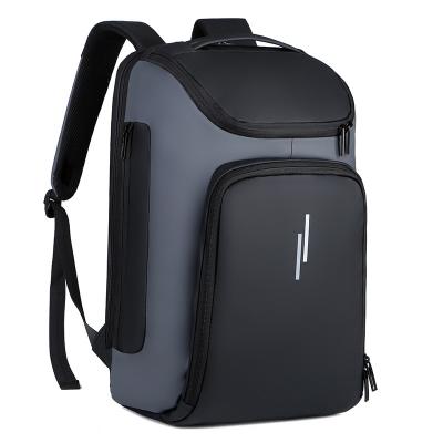 China No Logo Ready Goods Black Laptop Backpack Complicate And Luxury Backpack for sale