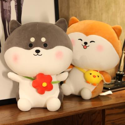 China Kids Gift Low MOQ Adorable Plush Shiba Inu Steamed Bread Puppy Dog Jugetes for Valentine's Day for sale