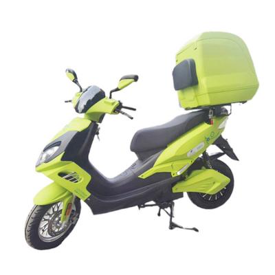 China Steel 2 In 1 Adult E Motorcycle Long Distance Fast Delivery Motors Electric Fast Food Pizza Delivery Scooter for sale