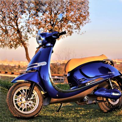 China Efun Electric Scooter Motorcycles Scooter With Removable 72v52ah 50AH Lithium Battery for sale