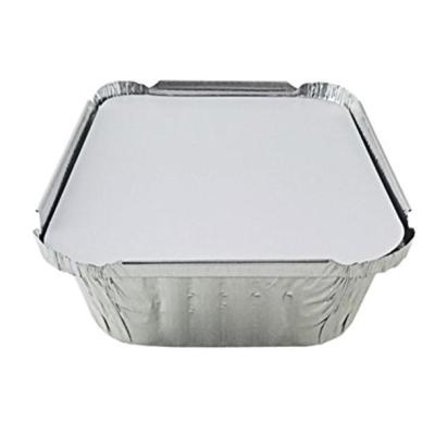 China Different Shape Eco-friendly Household Food Grade Aluminum Foil BBQ Disposable Grill Pan Aluminum Foil Container for sale