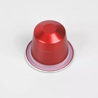 China Coffee Tea Factory Price Nespresso Empty Coffee Capsule With Foil Lid for sale