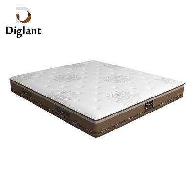 China Diglant D216 Spring Memory Foam Cooling Portable Moving Mattress With Rolling Queen Size Packing Mattress for sale