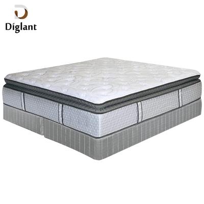 China Home Furniture Diglant DM-085 Luxury Hotel Full Size Memory Foam Spring Bed Five Star Premium Single Mattress For Sale for sale