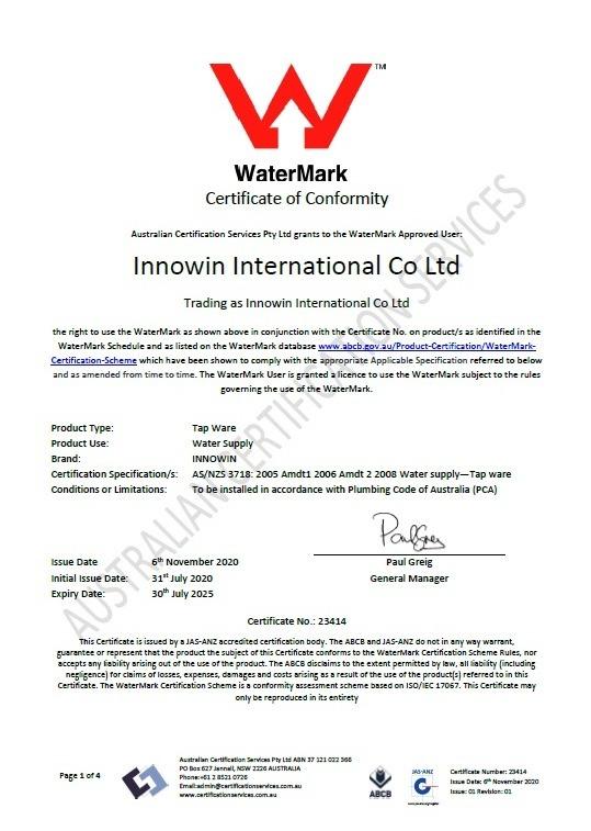 WaterMark - INNOWIN INTERNATIONAL CO., LTD.