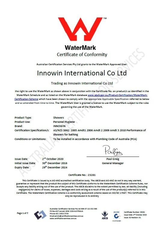 WaterMark - INNOWIN INTERNATIONAL CO., LTD.