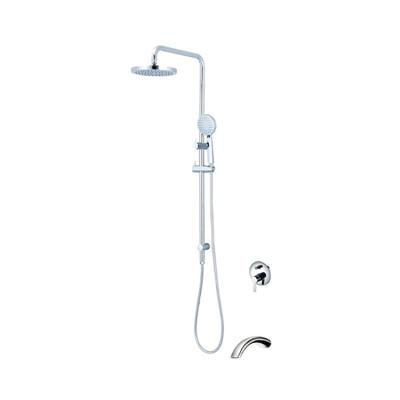 China Taiwan Modern Supplier High Quality Wall Mounted Rain Shower Combo Set for sale