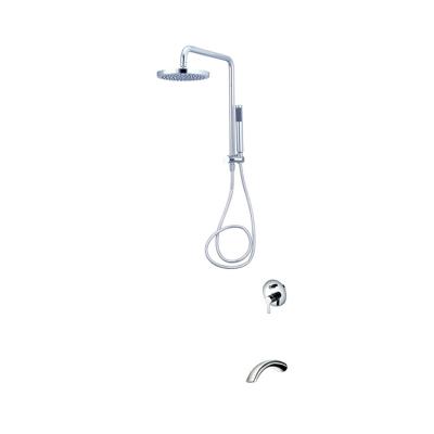 China Modern Factory Directly Sell Wall Mounted Shower Mixer Rainfall Complete Set for sale