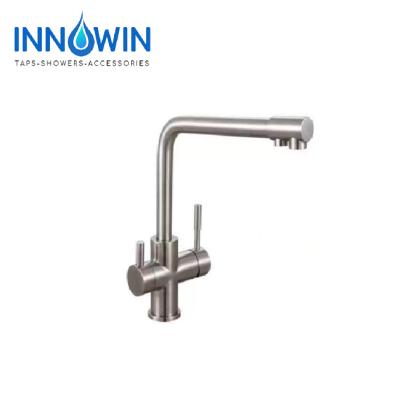 China INNOWIN Modern Three Way Kitchen Faucet With Two Handle for sale