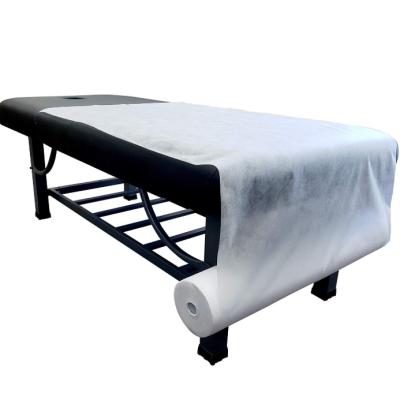 China Breathable Nonwoven Hygienic Massage Table Paper Couch Roll Examination Couch Cover Nonwoven Bed Couch Roll for sale