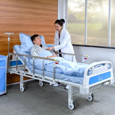 China Two Function Factory Product Health Care Bed Hospital Equipment Manual Hospital Bed for sale