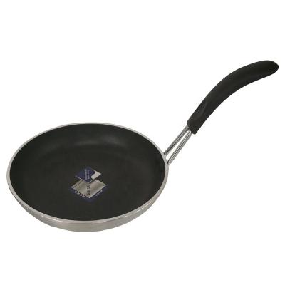 China Sustainable aluminum alloy die cast non-stick 24cm frying pan with bakelite handle for sale