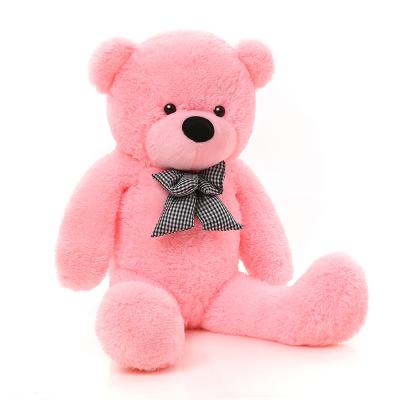 China Niuniu Daddy 60cm to 300cm high quality giant teddy bear soft unstuffed plush animal skins semi-finished toy for sale