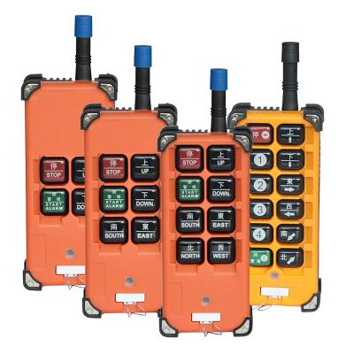 China Crane etc Tower Crane Accessories Remote Control Handle Shell For Crane Receiver factory 4/6/8/12 button electrical industrial waterproof plastic radio for sale