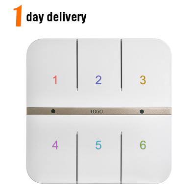 China Modern high quality low price /wall touch switch fashion home/hotel system controller case switch smart universal type case for sale