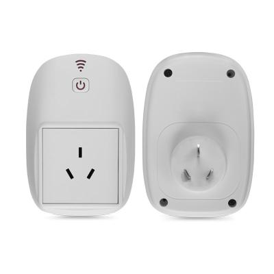 China Australia Residential/Multi-Purpose Australia Plug Socket Smart Shell AU Standard for 16A 3500W 3Pin smart wifi checkout socket power socket for sale