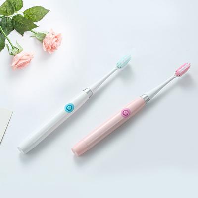 China Factory Patented Model Electric Toothbrush Rotation Swing Toothbrush Electric Portable Manufacturer Battery Operated for sale