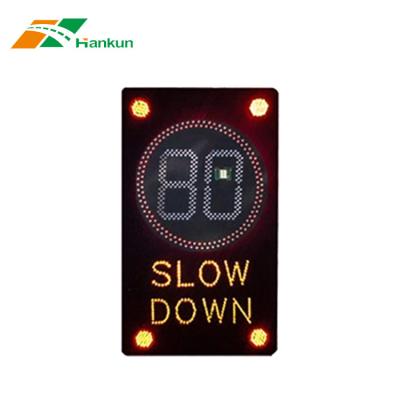 China Pedestrian Led Display Speed ​​Limit Vehicle Activated Signs Speed ​​Display Signs for sale