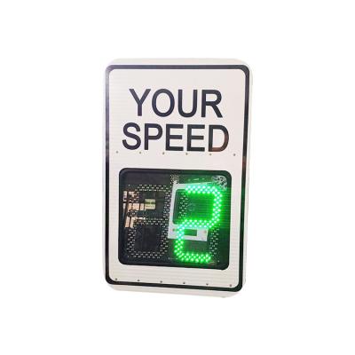 China High Brightness Pedestrian Led Sign Way Green Radar High Speed ​​Signs for sale