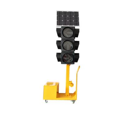 China Reflective ABS LED Traffic Lights Light Pedestrian Solar Lift With Full Screen for sale