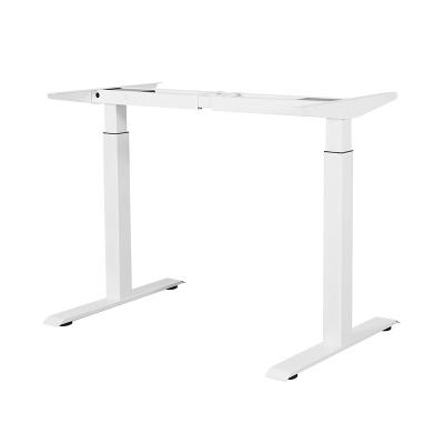 China (Size) Dual Base Adjustable Sit Stand Electric Desk Motor Design Automatic Adjustable for sale