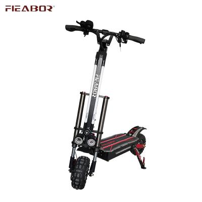 China 11 Inch Unisex 6000W Oil Disc Brake Electric Adult E Scooter Foldable With Pedals 2 Wheel Electric Scooter for sale