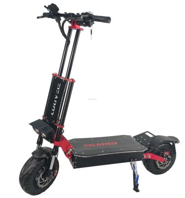 China Unisex Electric Scooter 7000 Watt 72vDual Motors Upgraded Version Foldable Standing Adult Scooter With Seat for sale