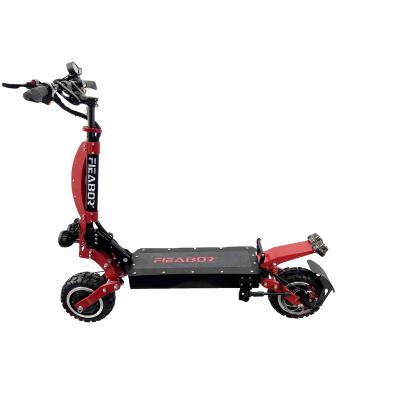 China 2020 Hot Sale Parent-child Skateboard 3600W Double Single Seat Foldable Drive Dual Control Unisex Electric Scooter Motorcycles for sale