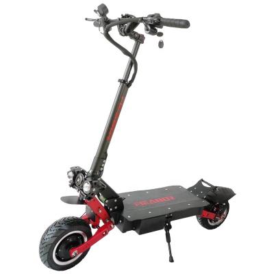 China High Quality Unisex Wide Wheel 11inch 3200w Dual Motor Foldable Electric Scooter for sale