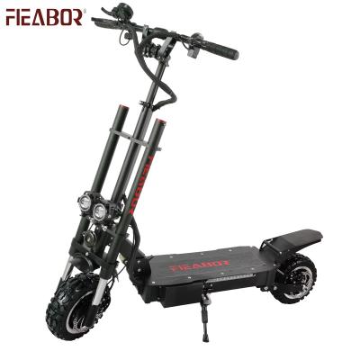 China 2020 Unisex Electric Foldable Scooter Dual Tire 11inch 3200W 4000w Hydraulic Damping Motor For Adult for sale