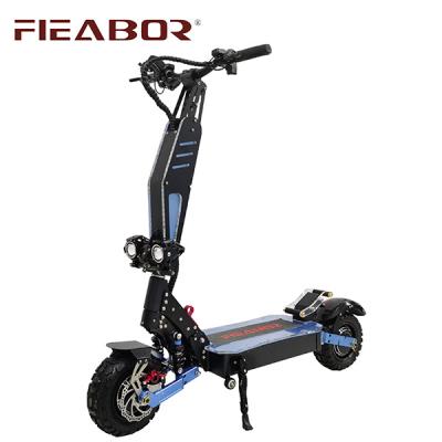 China 5600w unisex E scooter with 60V motors electric scooter dual fat tire led best pedal max speed electrico skate board kickscooter for sale