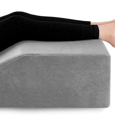 China Comfortable Anti-static Leg Pillow Knee Pillow Post Surgery Elevating Leg Rest Pillow With Memory Foam for sale