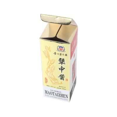 China Recyclable Popular Custom Printed Wine Tube Boxes Paper Box Packing Bottle Packing Box for sale