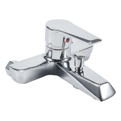 China Bathroom Faucets Handlebath Faucets Single Metered Bath Shower Faucet Mixer Tap For Hotel for sale