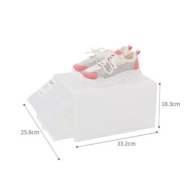 China Viable Decorate Clear Cabinet Storage Shoes Exhibit Shoe Organizer Storage Boxes Shoe Storage for sale