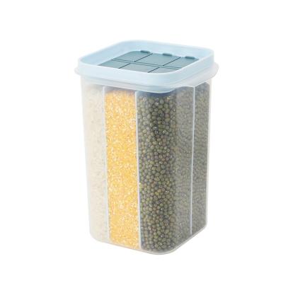 China Sustainable Plastic Food Preservation Rice Flour Storage Container Rice Storage for sale