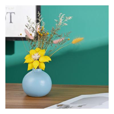 China Minimalist Flower Arrangement Flower Vase for Modern Decoration Vase Set Minimalist Vase for sale