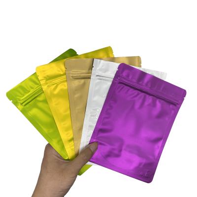 China Security Accept Custom Glossy Finished Bags Slim Teatox Packaging Bags Empty Tea Bag Pouches for sale