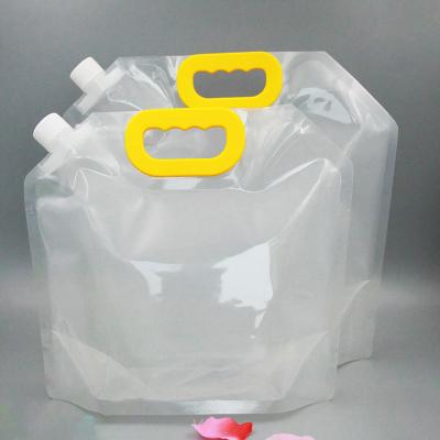 China Safety Factory Sale Low Cost 50ml Direct Aluminum Beverage Packaging Spout Pouch for sale