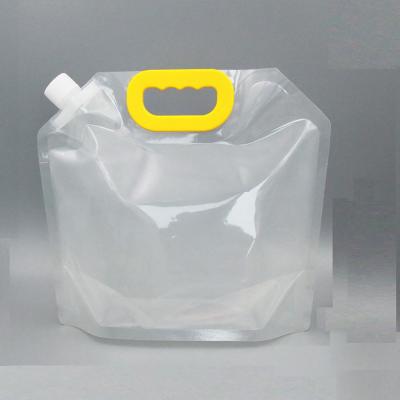 China Custom Printed Comic Safety Washing Power Packing Laundry Bag Liquid Plastic Spout Pouch With Cap For Detergent Powder for sale