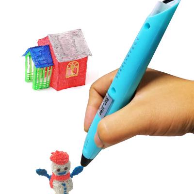 China Building Material Stores EE755 Wholesale PCL PLA 3D Drawing Pen Printer for Kids Gift USB Rechargeable DIY Educational Toys Printing Pen 3D Printer Pen for sale