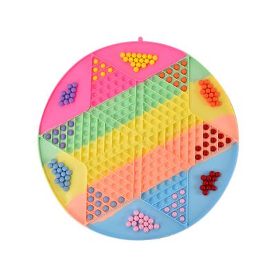 China DD147 50cm Big Size Silicone Push Bubble Chess Toys Gobang Board Relaxing Chess Chess Silicone Push Chess Chess Board for sale